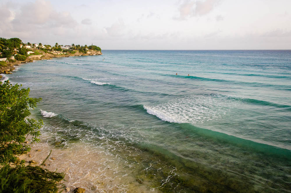 freights bay barbados surfing