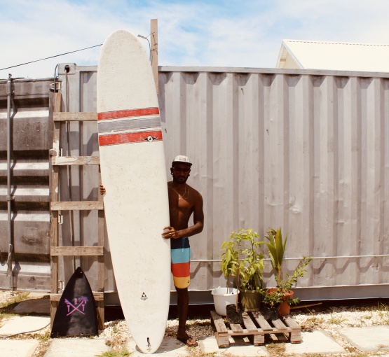 BIC Nose Rider 94 Ride the Tide Barbados surfboard rental in Barbados