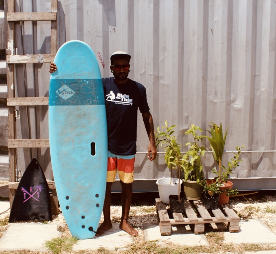 Softech "Something Special" 6 Ride the Tide Barbados surfboard rental in Barbados