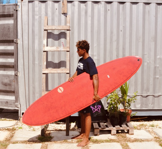 NSP Dream Rider Coco 76 Ride the Tide Barbados surfboard rental in Barbados