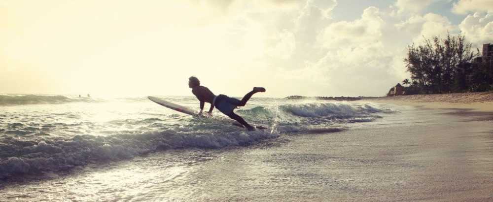 surf lessons in Barbados