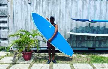 NSP FISH 72 Ride the Tide Barbados surfboard rental in Barbados