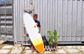 NSP 68 Ride the Tide Barbados surfboard rental in Barbados