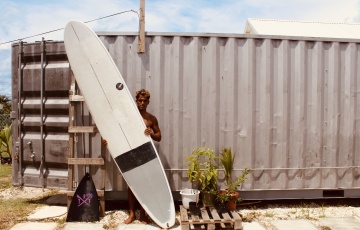 NSP E+ 10 Ride the Tide Barbados surfboard rental in Barbados